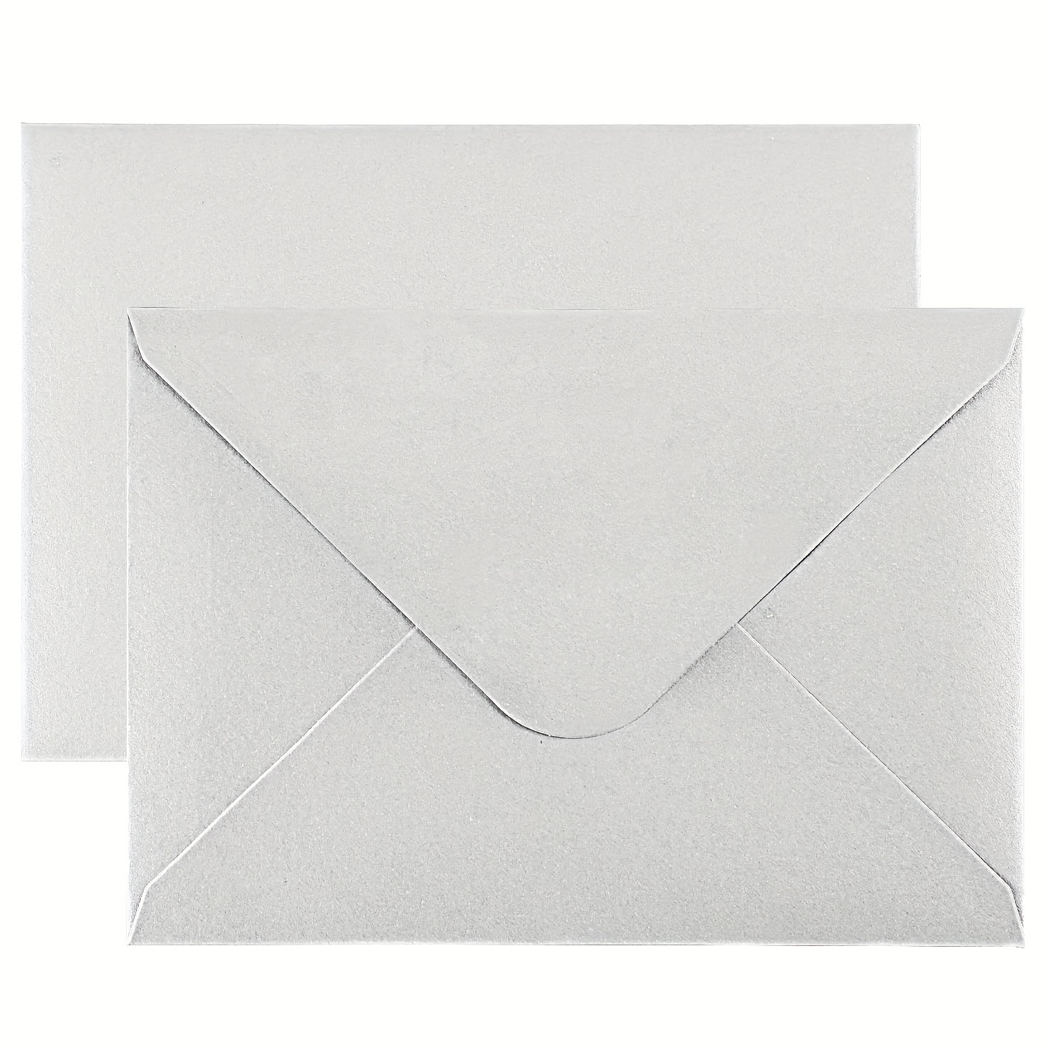  100 Pcs 5x7 Metallic Invitation Envelopes for 5 x 7