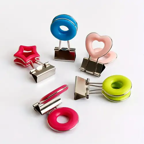  60Pcs Binder Clips Paper Clamps Jumbo 2in Large Binder Clips  Jumbo Large Clips For Paperwork Office Clips