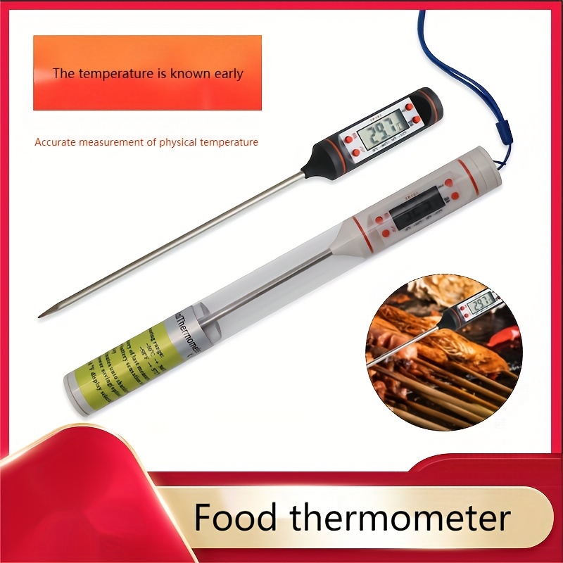 BE-TOOL Food Probe Temperaure Meter 2 Temperature Displays Oven