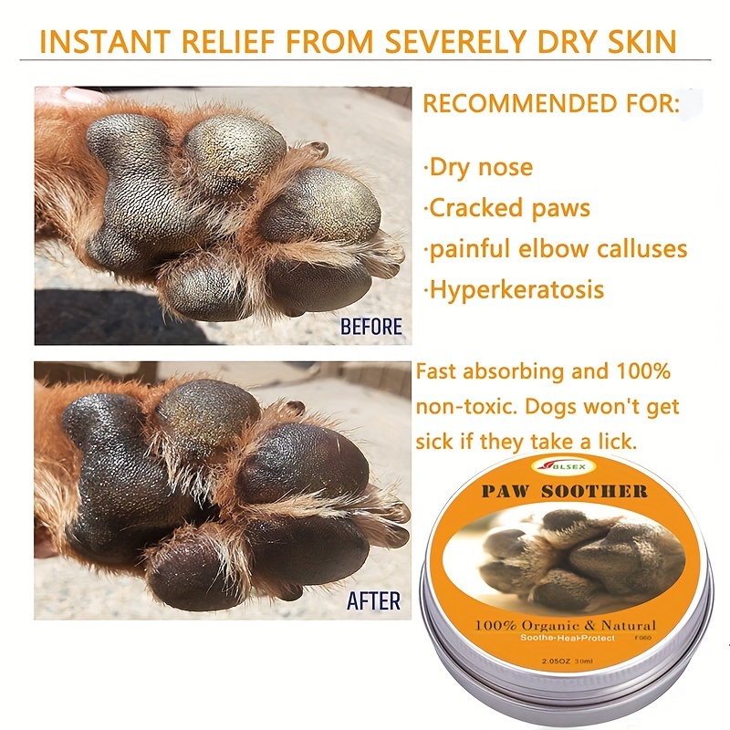 Dog paw outlet pad moisturizer