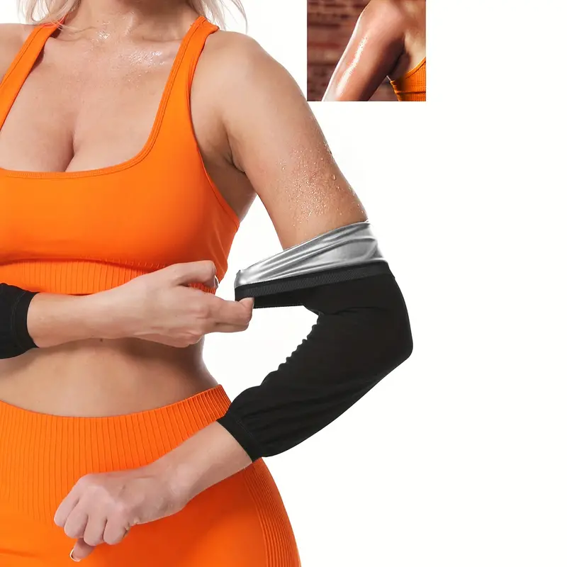 Arm Sweat Band, Arm Shaping Sleeves, For Exercise Sweating, Weight
