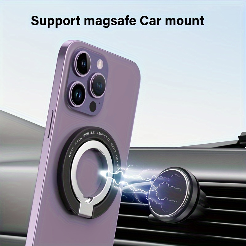 Soporte de anillo magnético para iPhone MagSafe