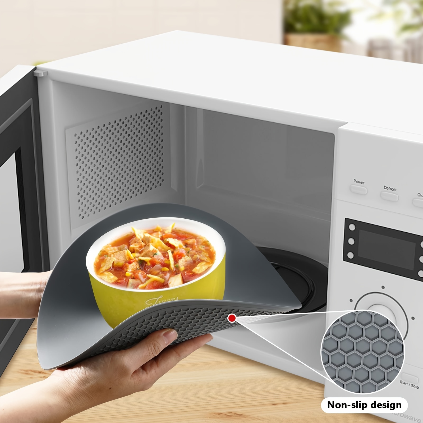  Microwave Plate Cover (12): Home & Kitchen