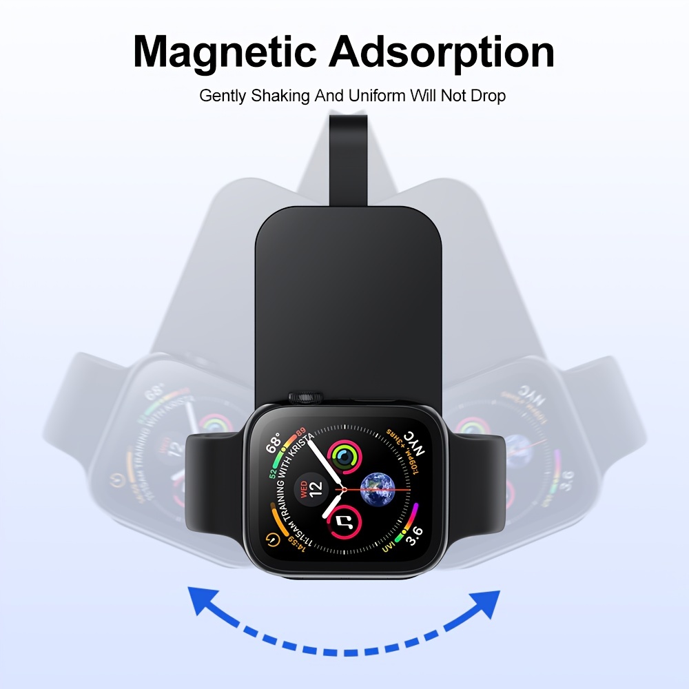 MMOBIEL Cargador inalámbrico compatible con Apple Watch extensible