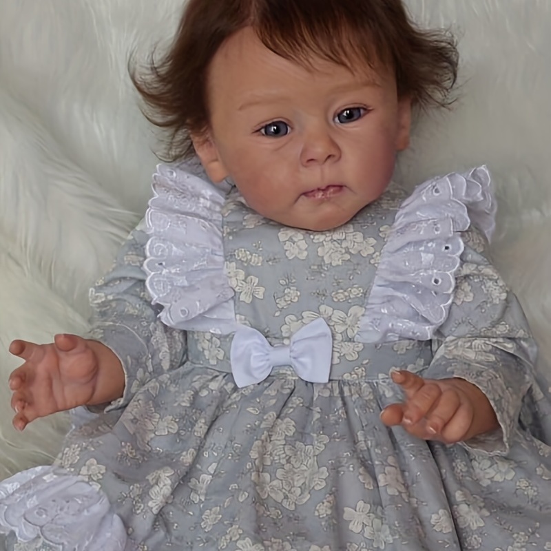 20 Inch Painted Reborn Baby Doll - Temu