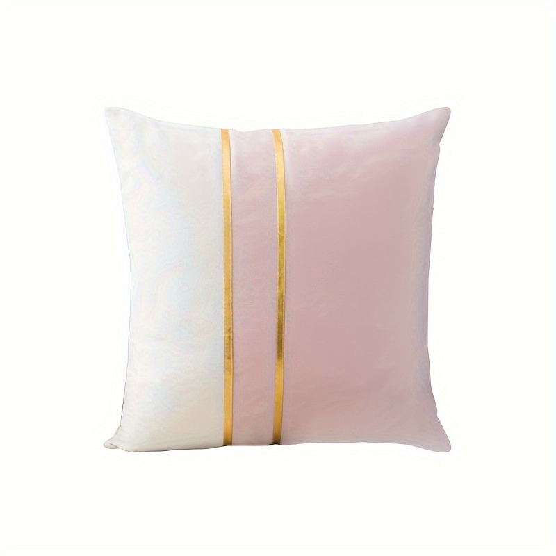 Velvet Navy Blue Throw Pillow Covers 18 X 18 Decorative - Temu