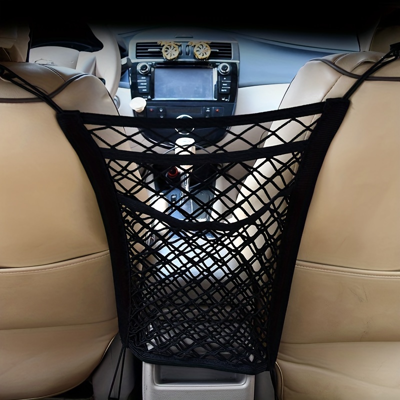 Car Seat Storage Mesh Organizer, Universal Car Seat Organizer