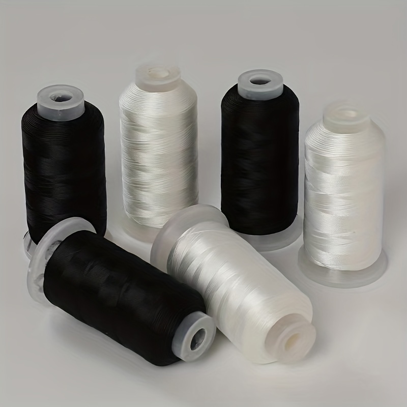 200M Multi-Purposes Bonded Nylon Sewing Threads for Leather Stitching White