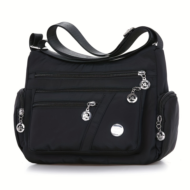Women's Top Handle Bag, Large Capacity Letter Graphic Shoulder Bag ...