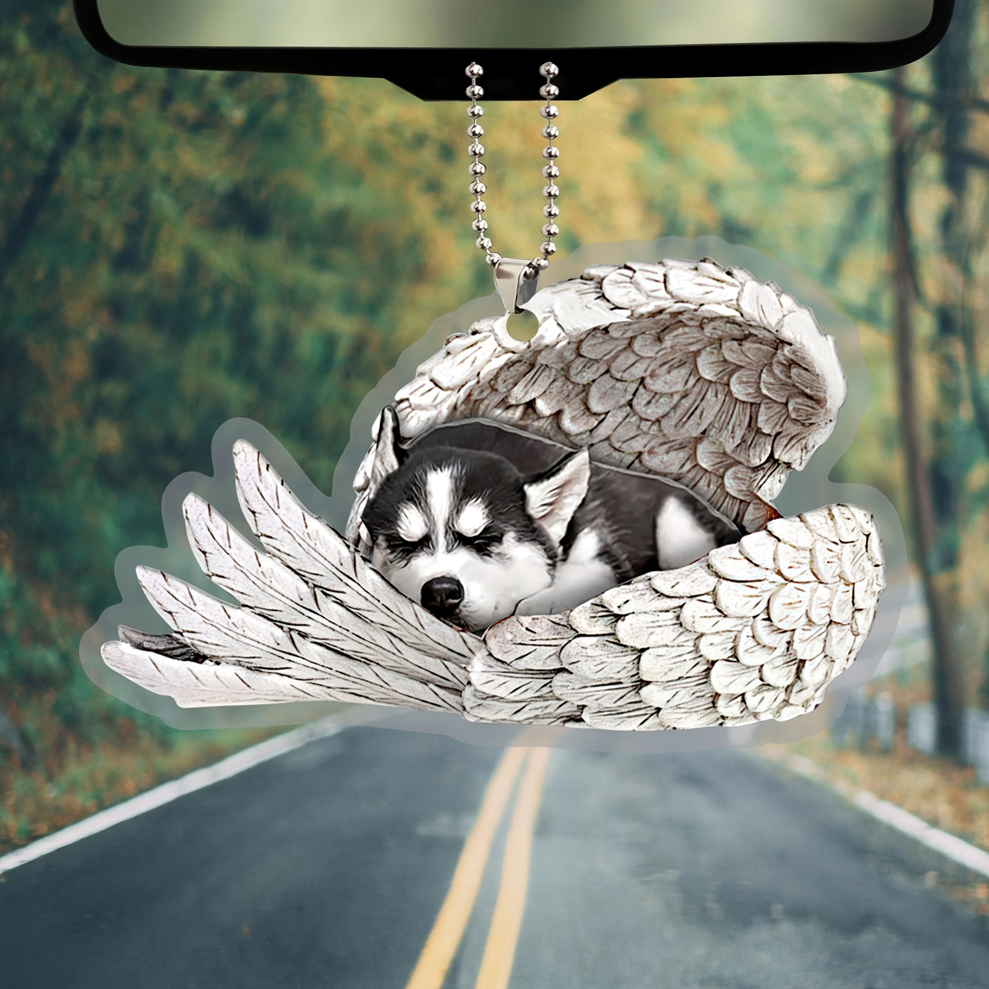 Husky Dog Ornament