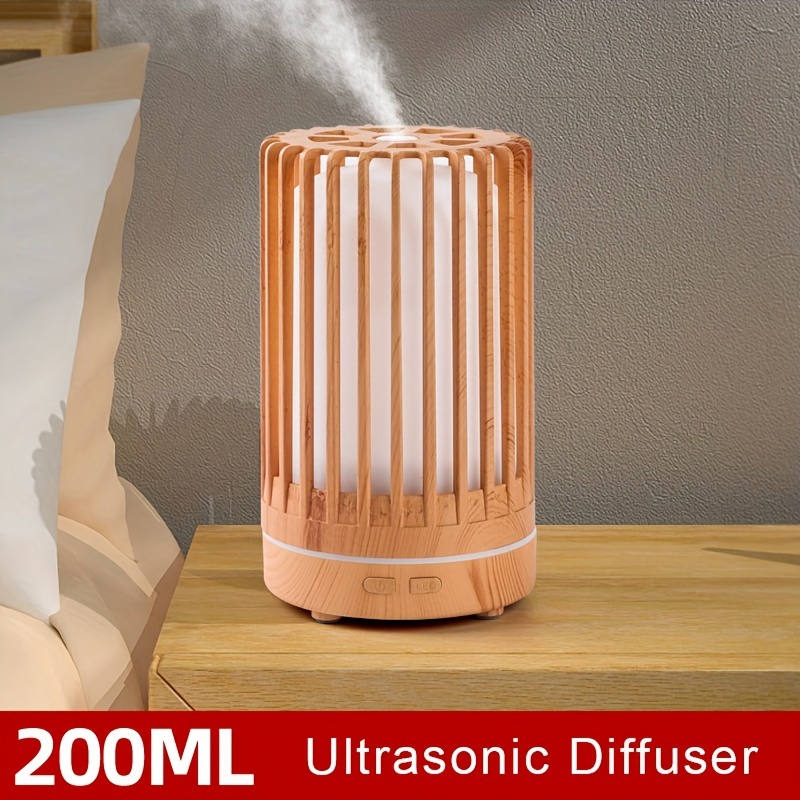 Humidificador ultrasónico de niebla fría, humidificador de aire silencioso  de 1.5 litros con luz nocturna, apagado automático sin agua, para