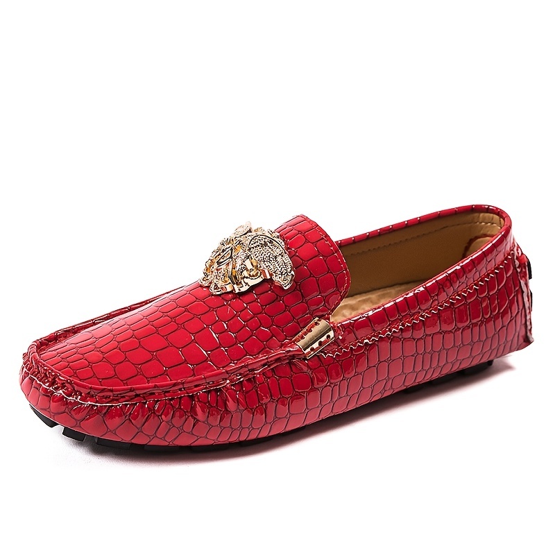 2023 Men Designer Red Bottoms Platform Casual Shoes Loafers Rivets