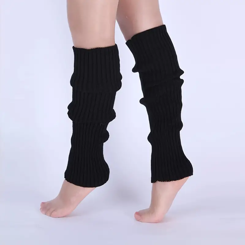 80s Women Neon Leg Warmers Knit Ribbed Leg Warmer Party - Temu Australia