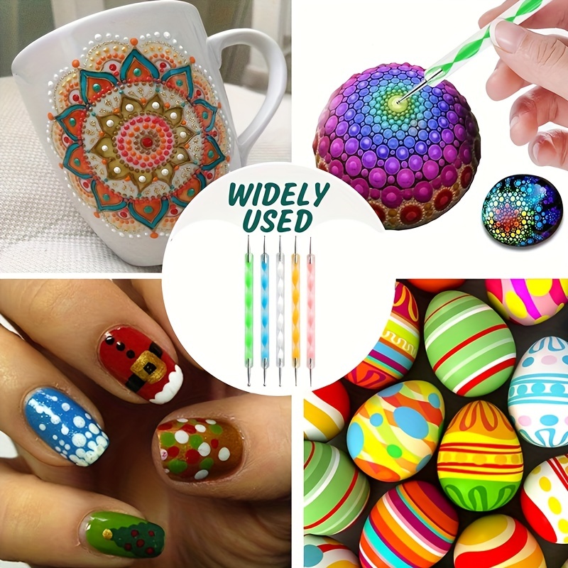 20 Piece Mandala Dotting Tools Nail Art Dotting Embossing Tools