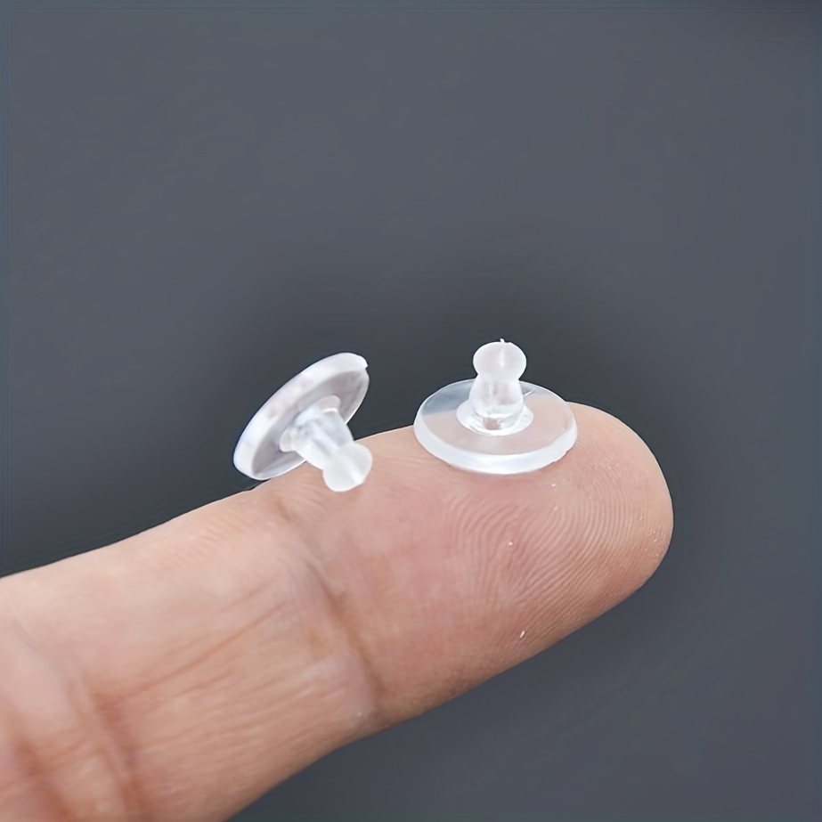 260pcs Set Pierced Earrings Jewelry Kit Ear Safety Back Pads