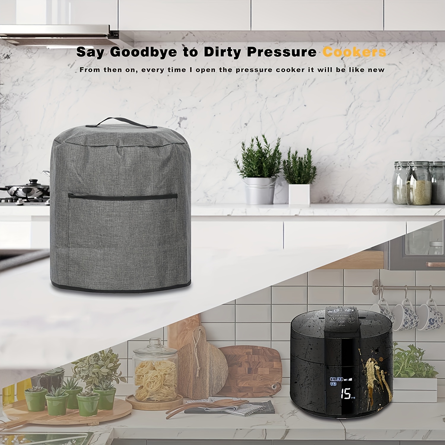 Handheld Air Fryer Cover Cover, Pressure Cooker Kitchen Appliances