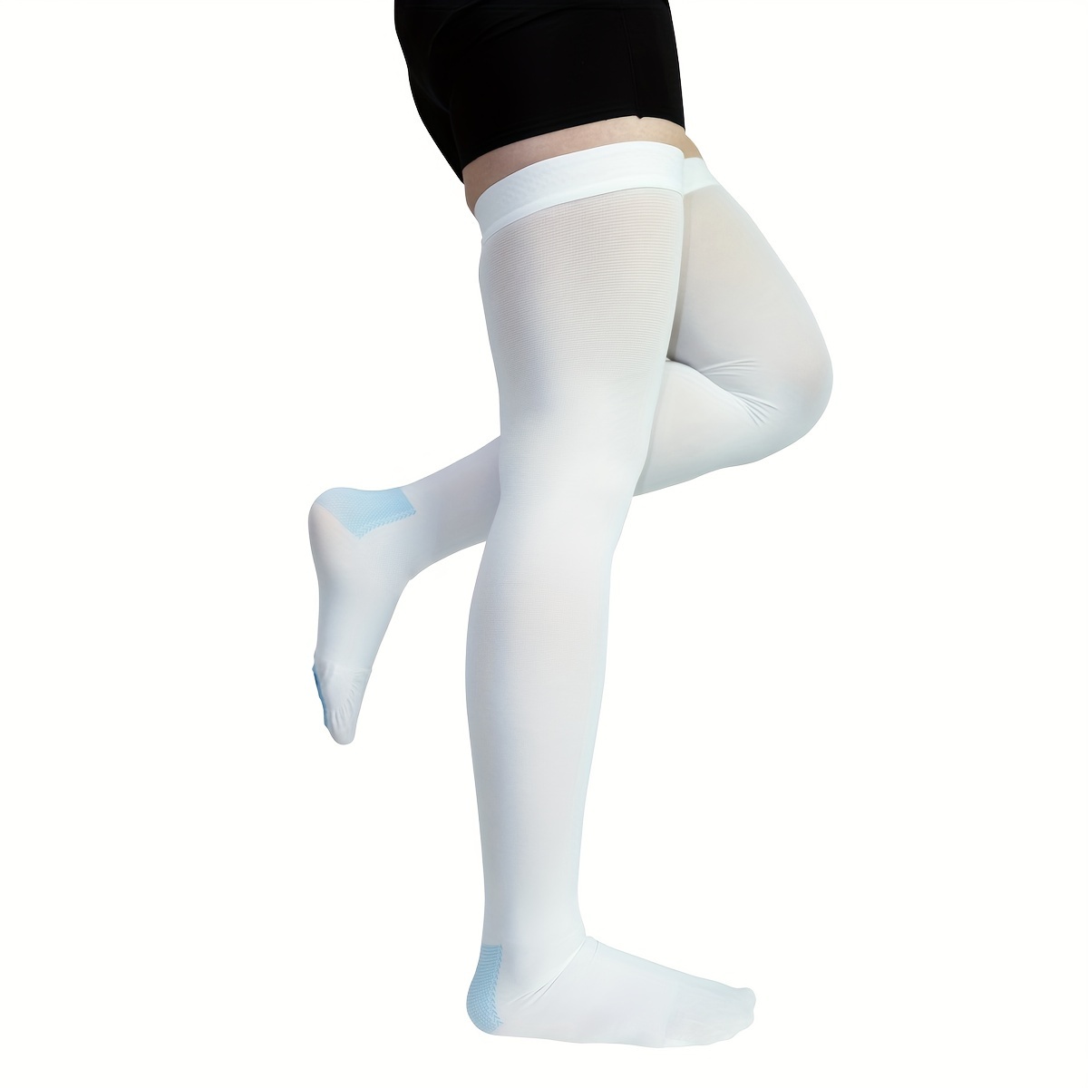 ABIRAM Thigh High Compression Stockings, Unisex Ted Hose Socks, 15