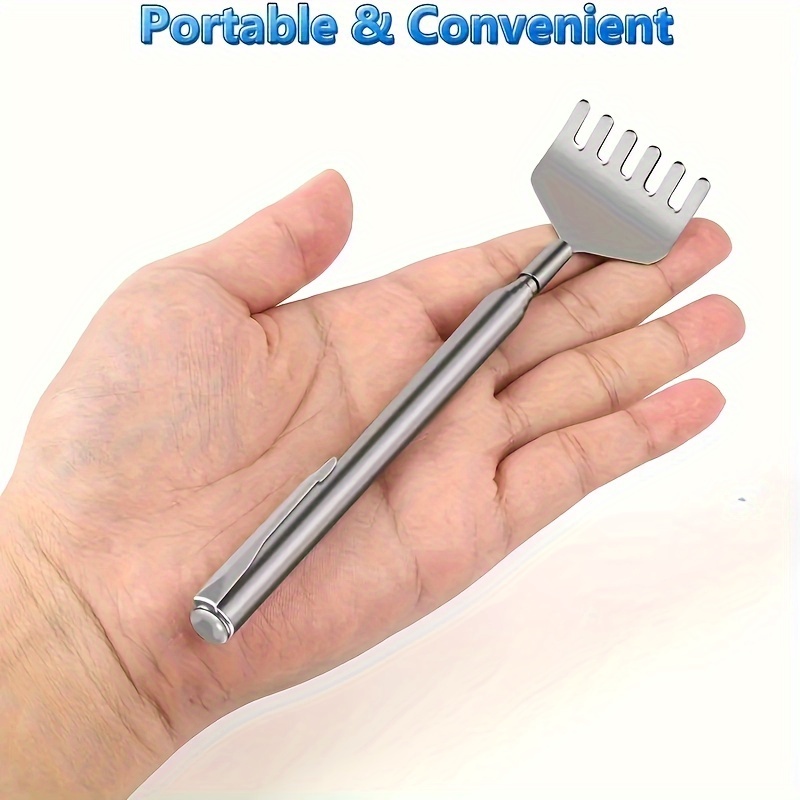 Telescoping Back Scratcher Portable Tickle Massager