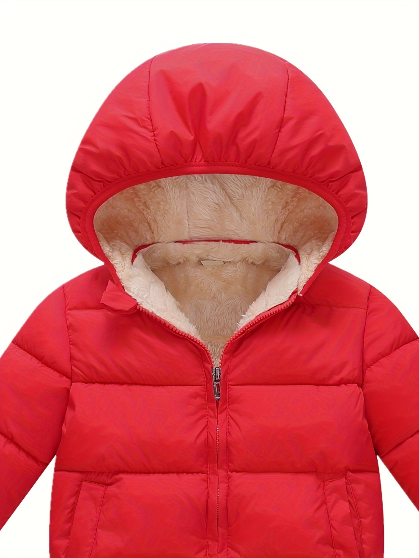 Boys red shop winter coat