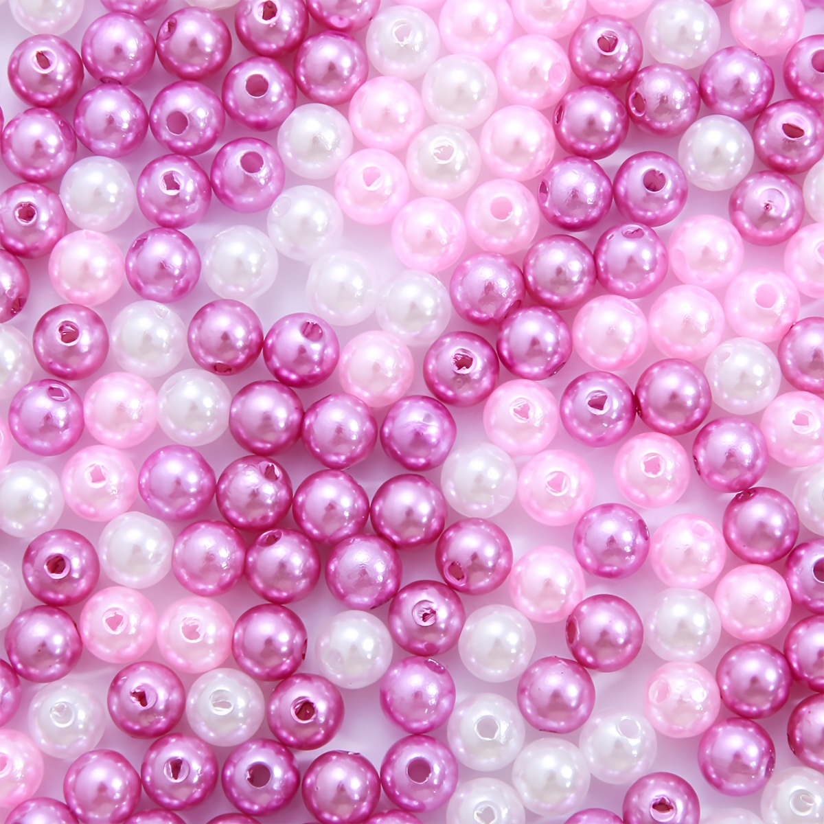 About Faux Pearls Beads For Diy Key Chains Bracelets - Temu