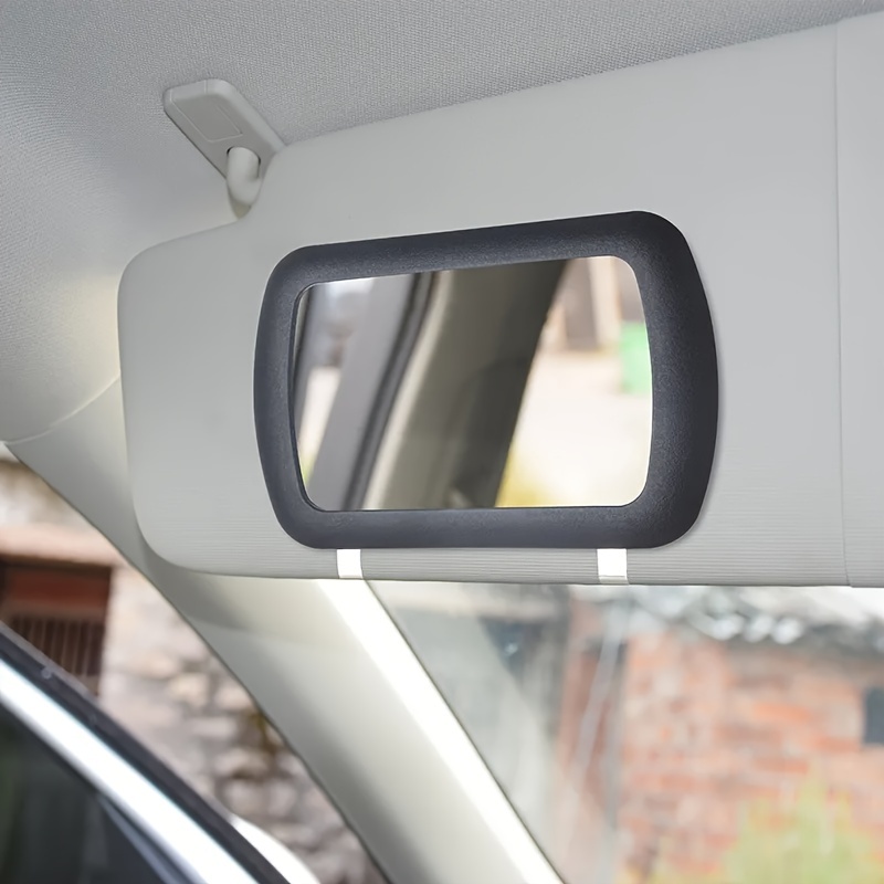 Kosmetikspiegel für Auto-Schminkspiegel mit LED-Licht für Auto-wiederaufladbare  Auto-Kosmetikspiegel mit bis