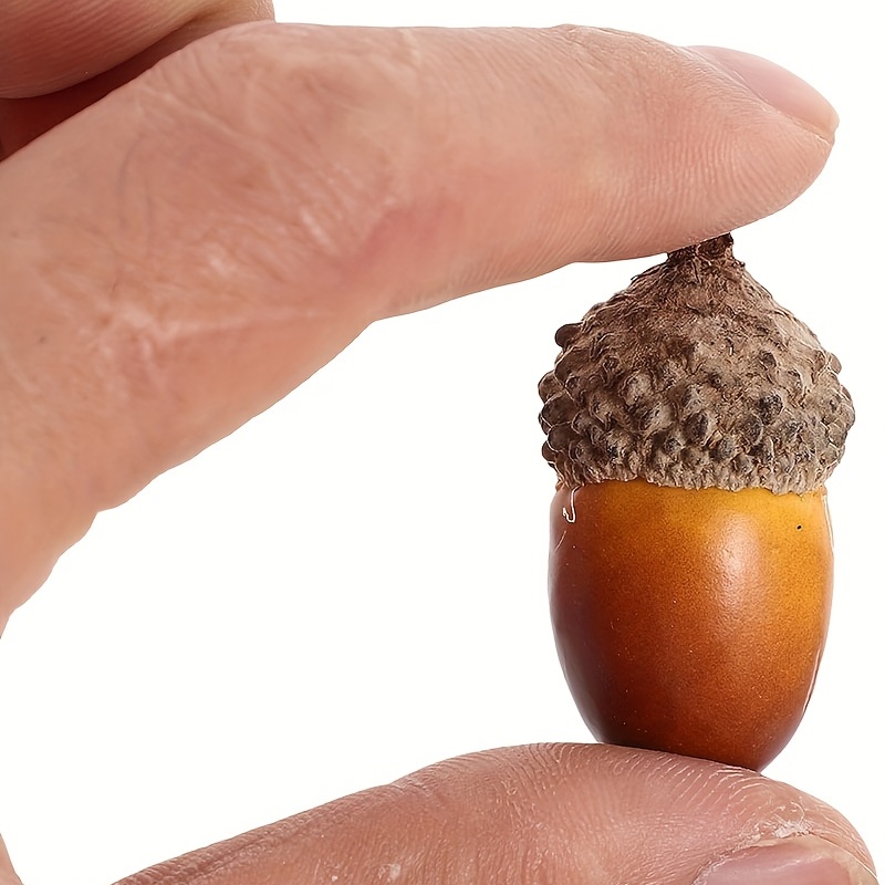 Simulation Large Acorn Nuts Upgraded Acorn Diy Christmas - Temu