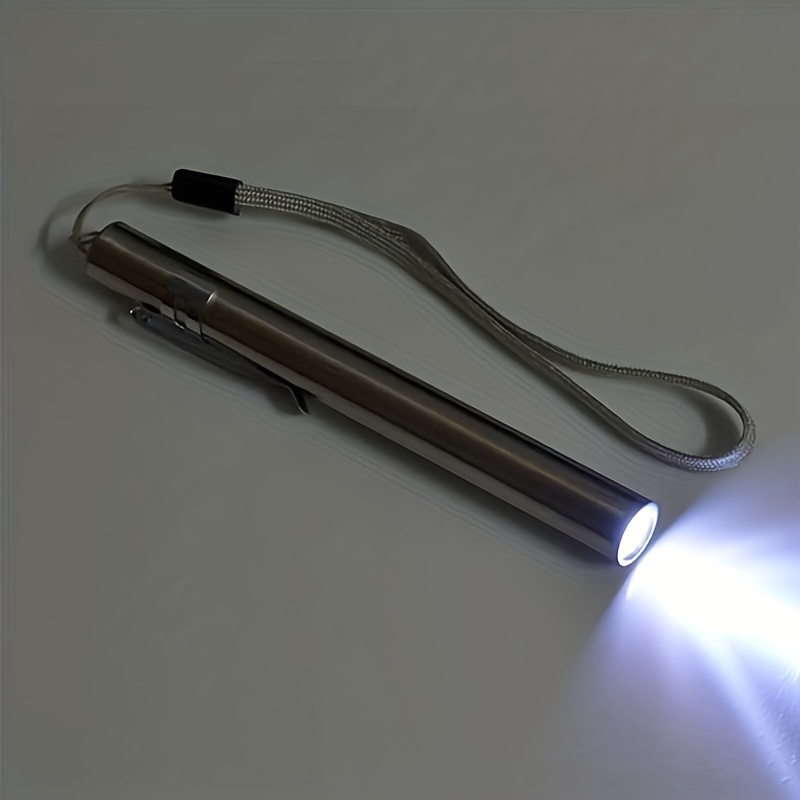 Linterna médica recargable por USB, bolígrafo práctico de enfermería, Mini  lámpara de antorcha LED con Clip