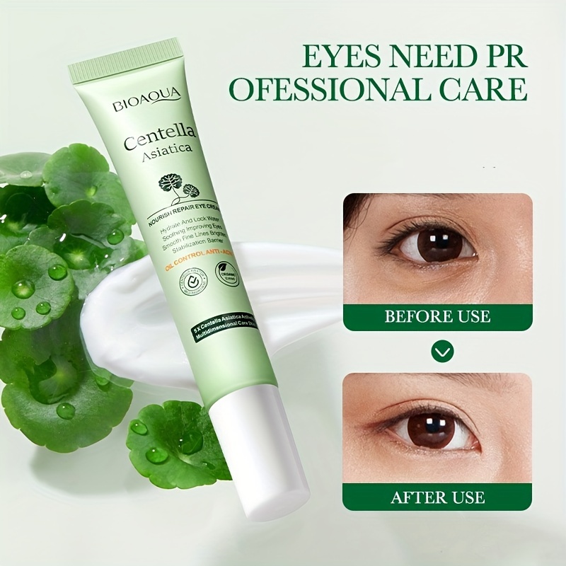 Organic Centella Eye Gel for Puffiness & Dark Circles