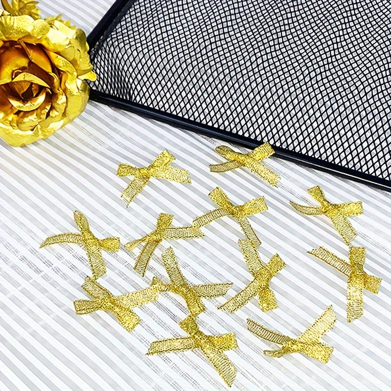 Golden Onion With Bows gold And Silver Bows Diy Decorative - Temu