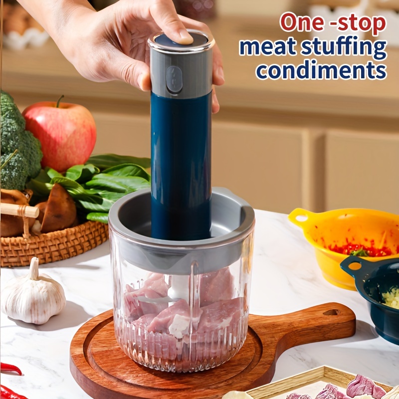 2023 New Manual Stirring Meat Chopper Kitchen Meat Crusher Meat Grinder  Small Tools