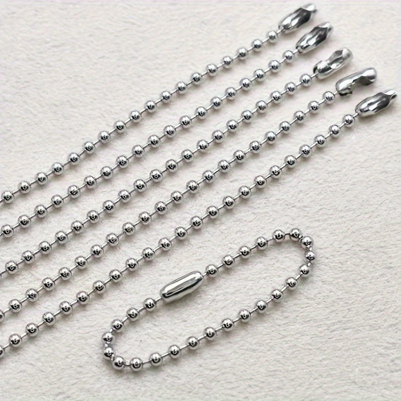 Wave Bead Chain Connecting Spike Chain Buckle Ball Joint Key - Temu