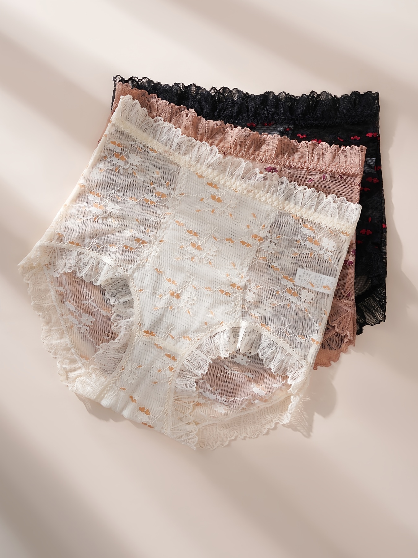 Lace Underwear Pack - Temu