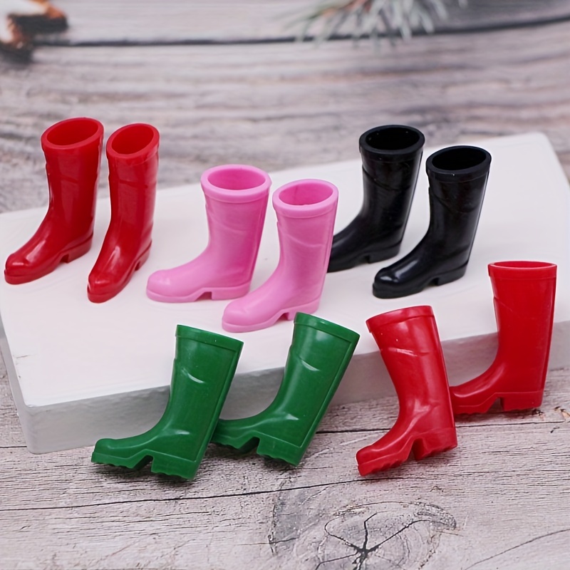 Gnome shoes 60 Pairs Doll High Heel Shoes Fashion Doll Shoes