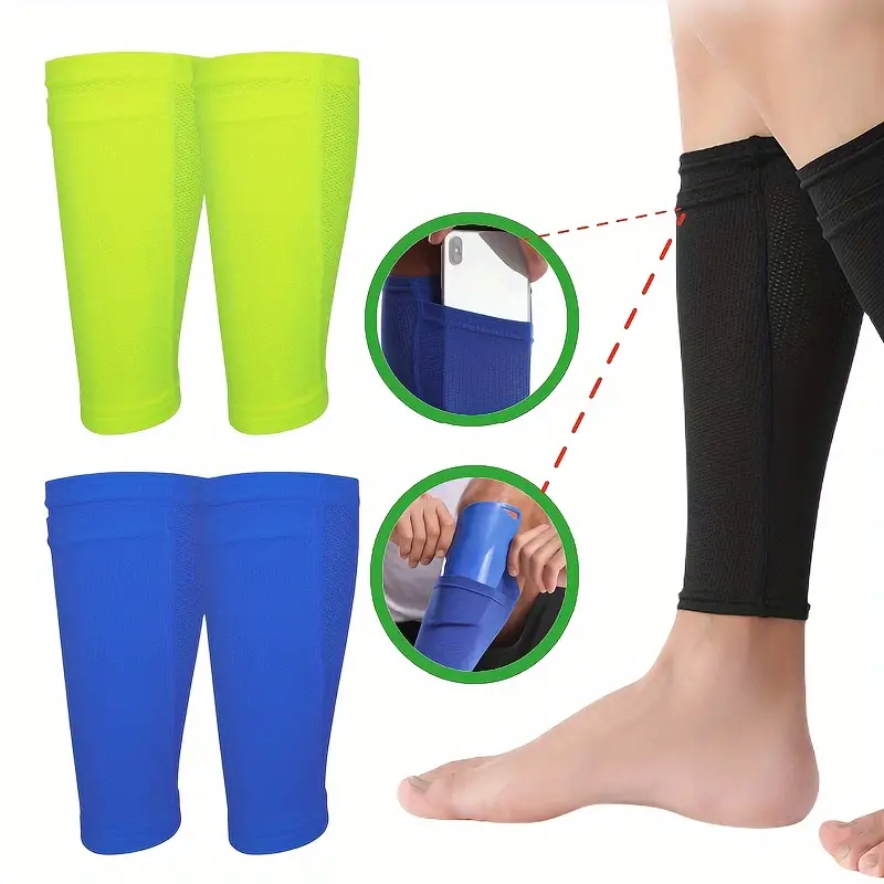 Unisex Calf Compression Sleeves Small Pockets Comfortable - Temu