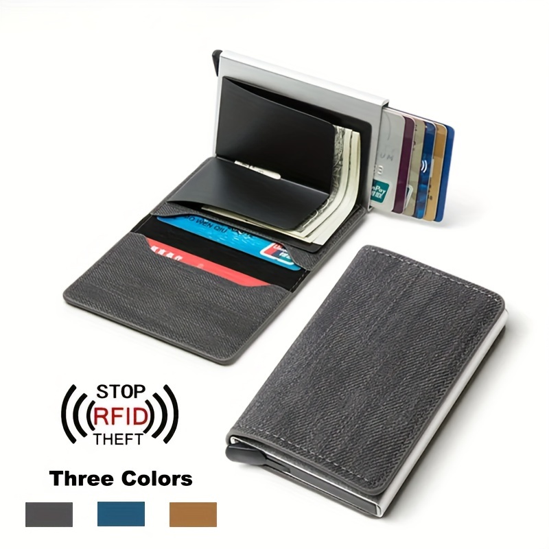 Credit Card Holder RFID Protected RFID Fabric Wallet Small Wallet