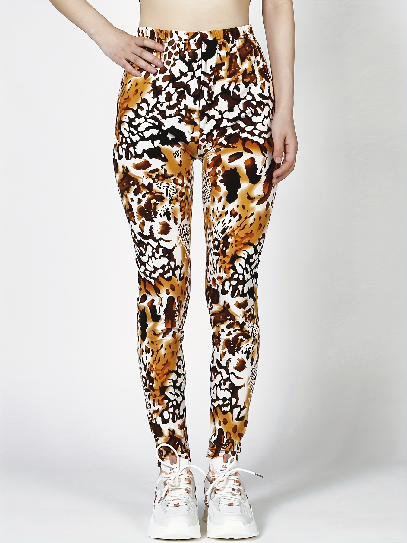 Legging Leggens-Leopardo Neon-Zebra Multicolores e Calça d
