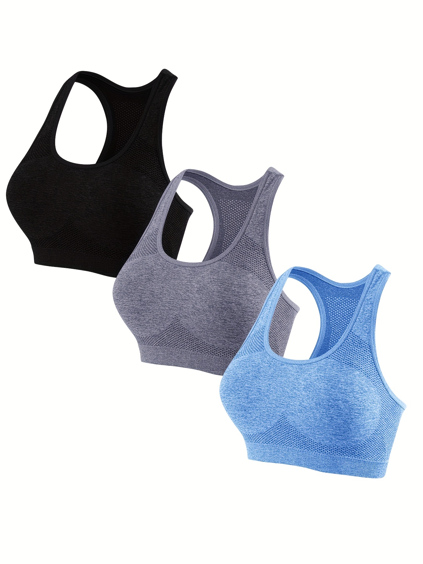 Sports Bra Set: High Elasticity Breathable Comfort Removable - Temu