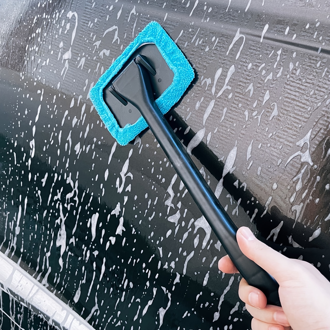 Car Scraper Window Cleaning Wiper Muitifunctional Glass Brush