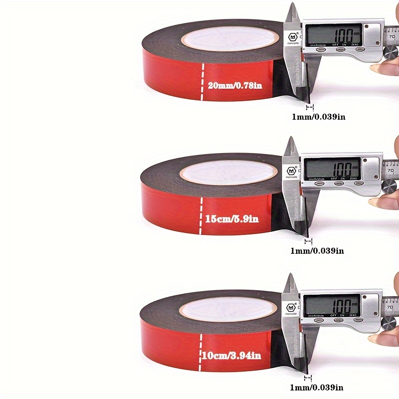 Double Sided Thickness Super Strong Double Side Adhesive Foam Tape For  Mountin