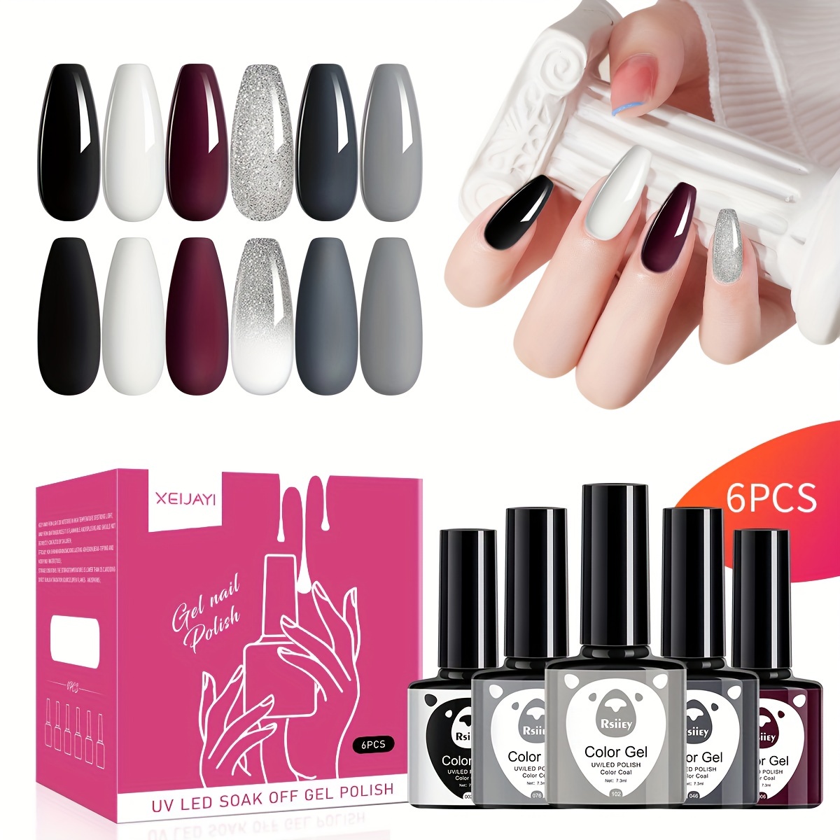 Artistic Gel Nagellack „Mut“ – 30 Sekunden Härtung, Bis Zu 21 Tage Glanz, Tierversuchsfrei