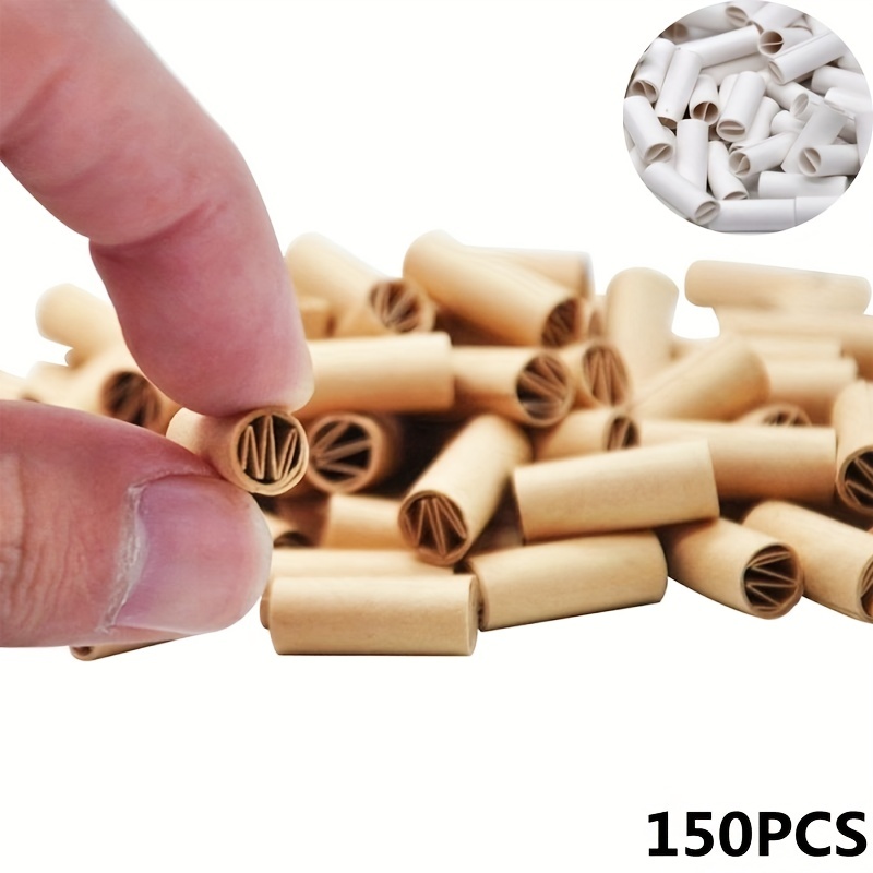 Paper Cigarette Filter Smoke Mouthtip Smoking Tool Reusable Glass