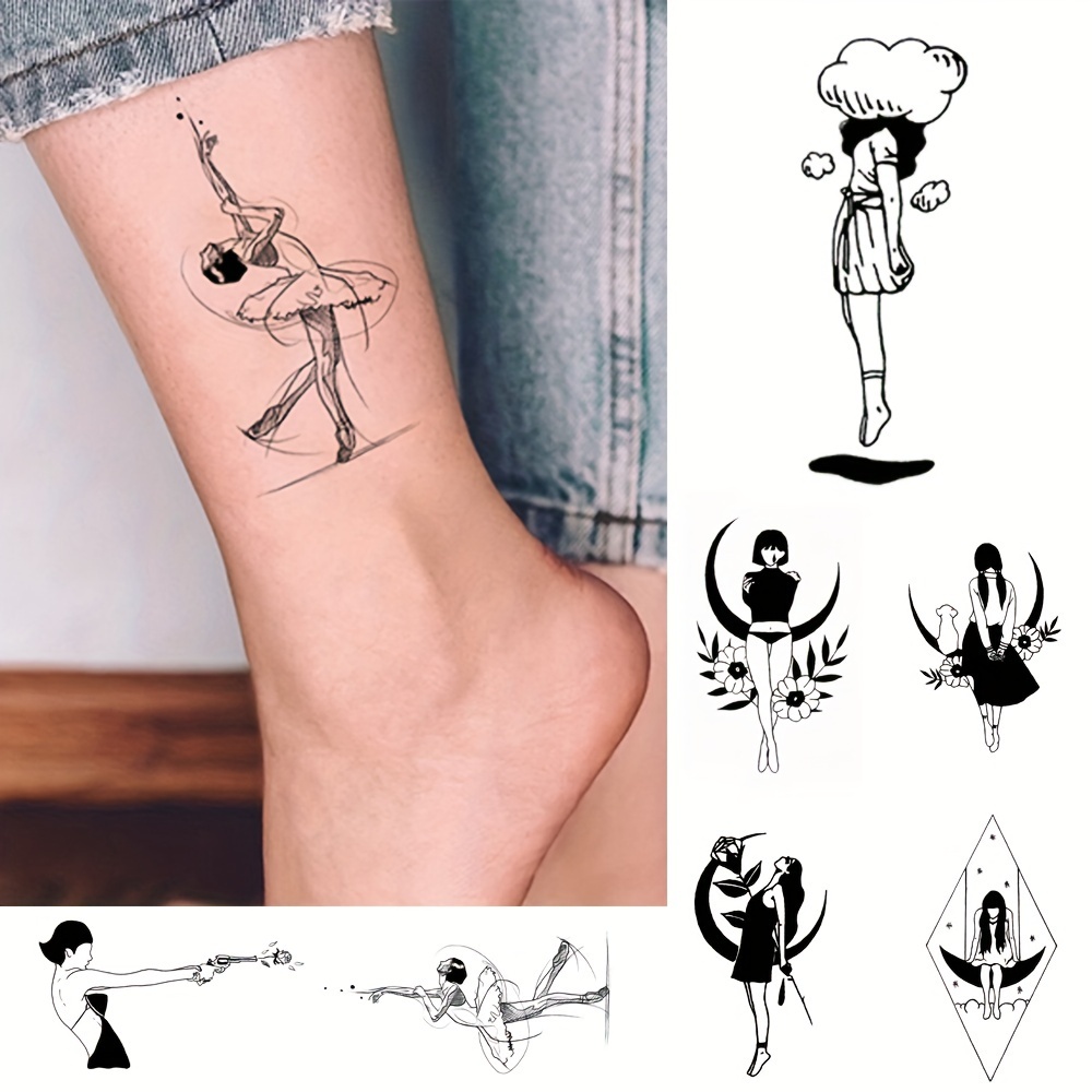 Tatuajes Temporales Adultos Tatuajes Temporales Pequeños - Temu Spain