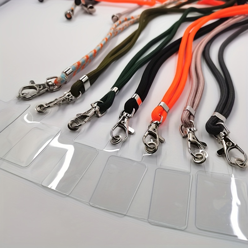 6 Colors L-V Brand Lanyard Mobile Phone Key Document Sling With Quick  Release Plastic Buttons