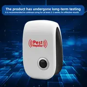 child sleep protection guaranteed ultrasonic plug in insect repellent for mosquitoes rats spiders ants and cockroaches details 7