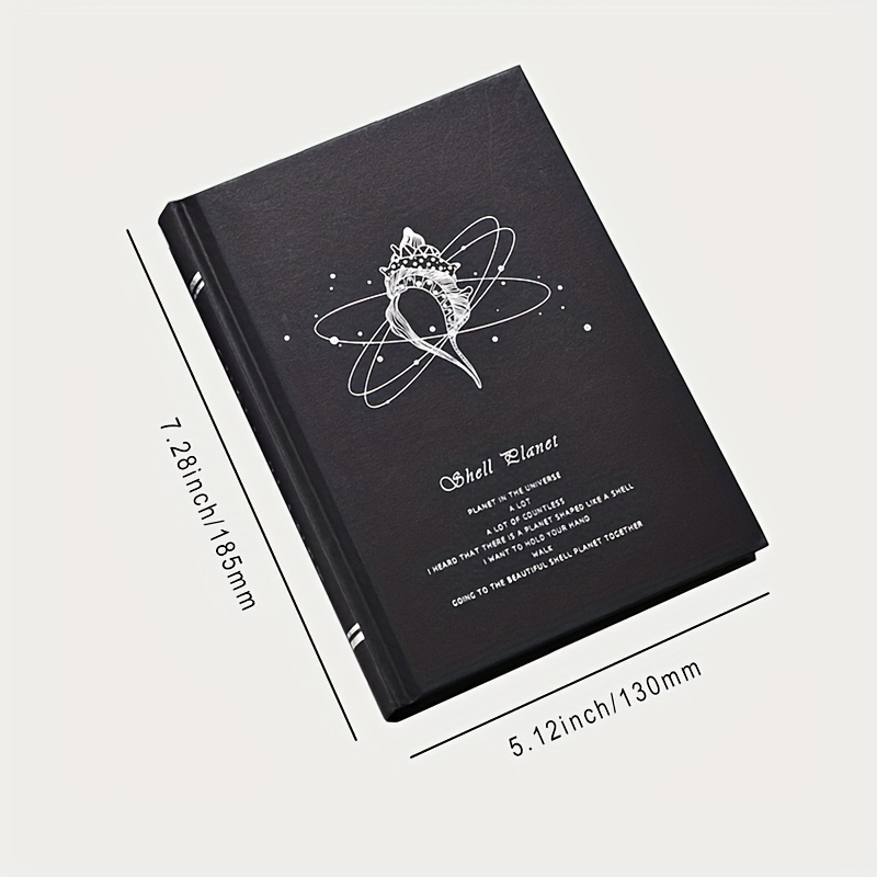 Creative Black Paper Magnetic Buckle Notebook Perfect For - Temu