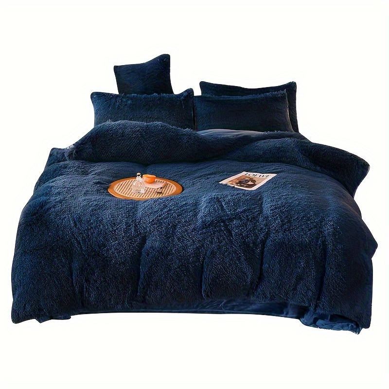 Waffle fleece duvet online set