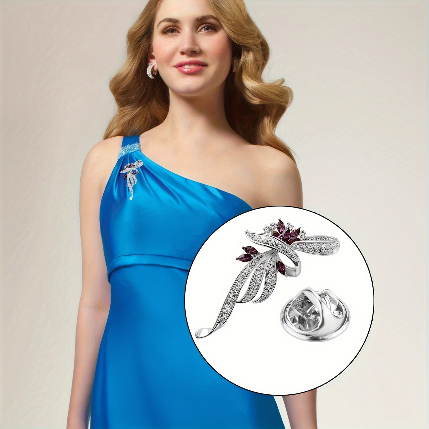 Brooch pin for hot sale infinity dress