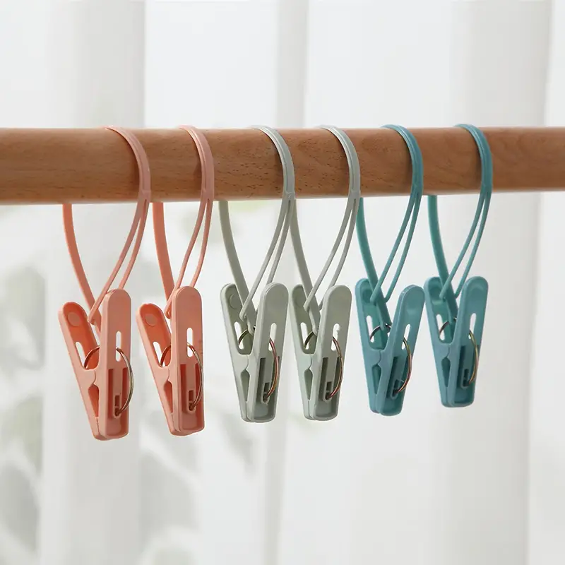 Windproof Drying Clothes Clip Household Small - Temu