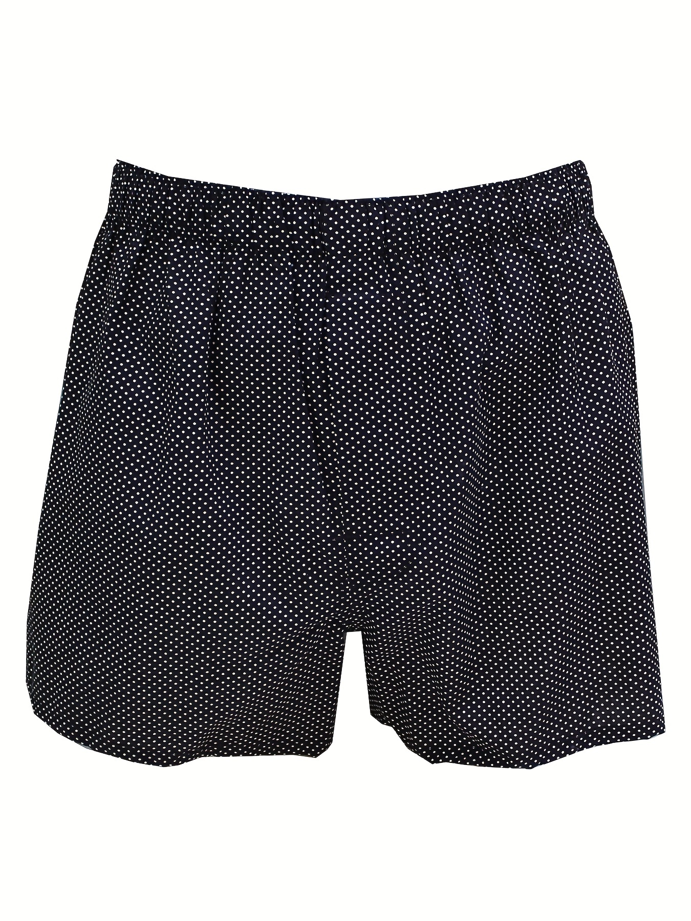 Men's Fashion Casual Polka Dots Print Boxers Shorts 100% - Temu