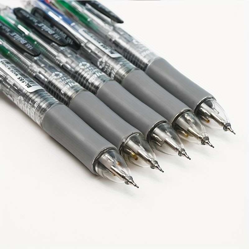 6pcs Multicolor Ballpoint Gel Pen 0.5, 4-in-1 Colored Pens